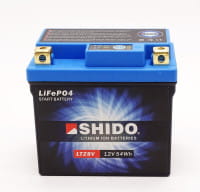 Shido LTZ8V Lithium Ionen Batterie 12V LiFePO4 (YTZ8V)
