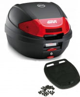 Givi Monolock Topcase E300 N2 - 30 Liter - schwarz inkl. Montagekit