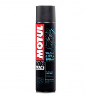Motul E9 Wash & Wax Spray - Trockenreiniger - 400 ml