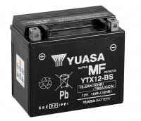 Yuasa YTX12-BS Batterie AGM 12V 10AH (ETX12-BS, FTX12-BS, CTX12-BS, 1012LF)