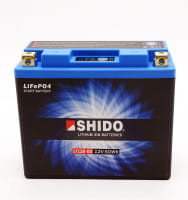 Shido LT12B-BS Lithium Ionen Batterie 12V LiFePO4 (YT12B-BS YT12-B4)