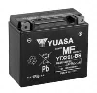 Yuasa YTX20L-BS Batterie AGM 12V 18AH (FTX20L-BS, CTX20L-BS)
