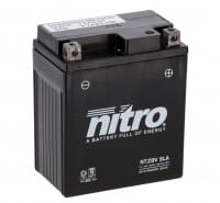 Nitro NTZ8V / YTZ8V SLA GEL AGM Batterie 12V 7,4AH - Einbaufertig (FTZ8V BTZ8V)